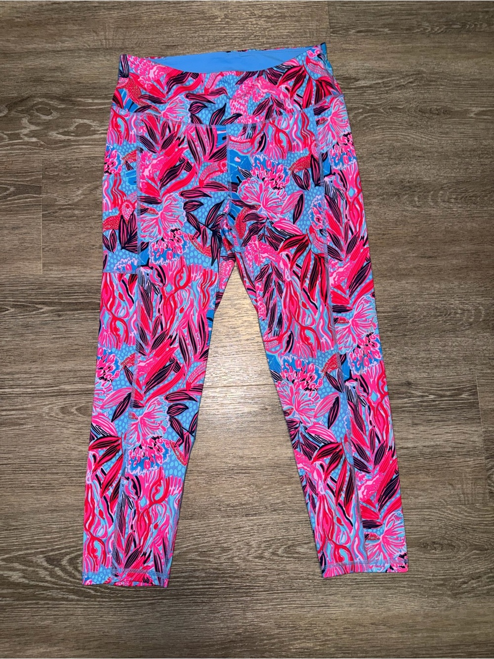Lilly Pulitzer Luxletic Hi Rise Weekender Leggings Womens Size L